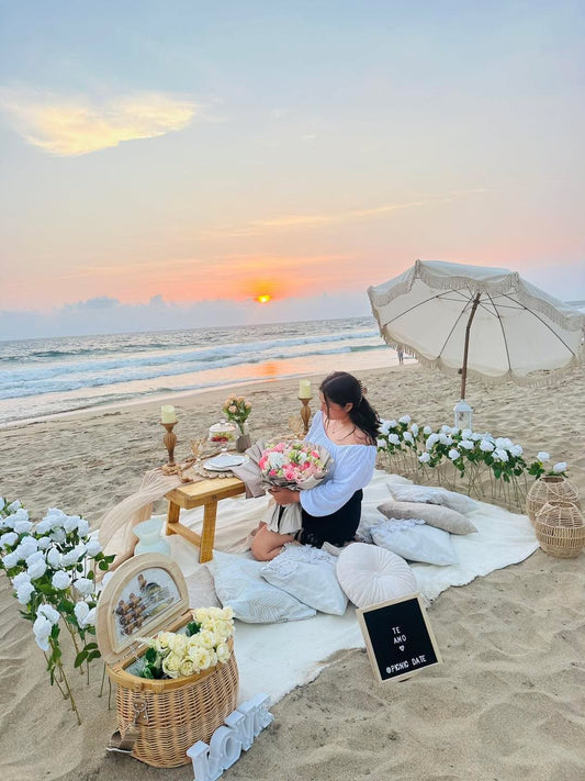 Picnic romántico en la playa: Guía completa para sorprender a tu pareja 💖