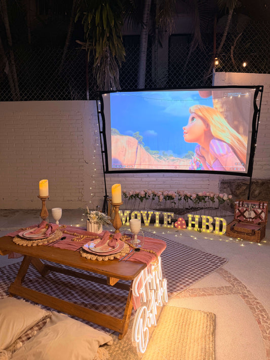 Picnic y tipis en Acapulco- Paquete cine bajo las estrellas