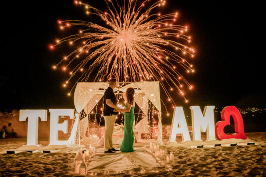Propuesta de matrimonio en Acapulco- Paquete Lluvia de estrellas Will You Marry Me?